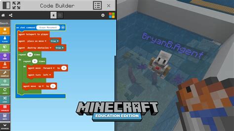 Learn to code using makecode and minecraft edu. How To Get Rid Of Agents In Minecraft Ed - Hour Of Code With Minecraft Education Edition ...