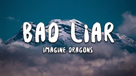 It was written by imagine dragons, aja volkman and jorgen odegard. Imagine Dragons - Bad Liar (Lyrics) - YouTube