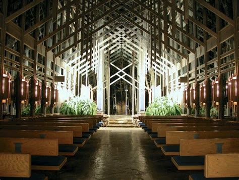 Thorncrown Chapel Interior Architecture Architecture Collection