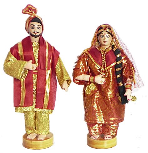 Punjabi Bridal Doll Bridal Indian Dolls Dolls