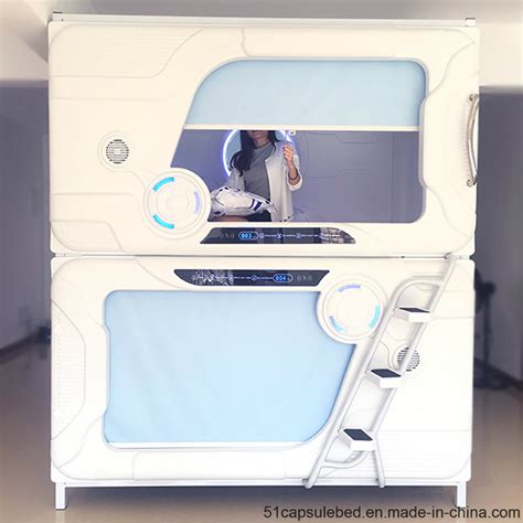 They're pods roughly the size of a single bed and they're… interesting. China M-8861 High Quality Sleeping Capsule Hotel Sleep Box Cabine - China Capsule Hotel Bed ...