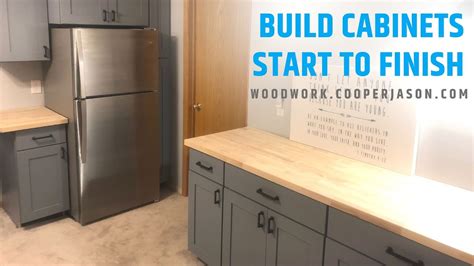 Waterborne uv finishes are the best quality for creating the most durable cabinetry. How to build DIY kitchen cabinets - start to finish - YouTube