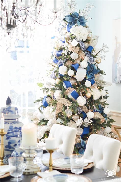 Royal Blue Christmas Decorations Ideas