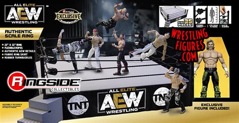 Aew All Elite Wrestling Authentic Scale Ring Aubrey Edwards Referee