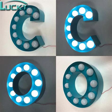 Custom Made Giant Led Light Marquee Letters 3d Led Alphabets With Light