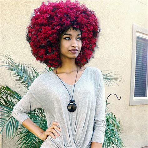 Artist Turns Afro Hairstyles Into Flowery Galaxies To