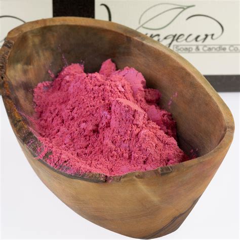 Pink Shimmer Mica Voyageur Soap And Candle