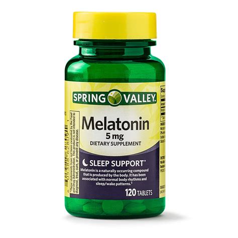 Spring Valley Melatonin Tablets 5 Mg 120 Ct