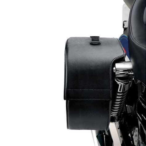 Harley Sportster 883 Custom Xl883c Spear Shock Cutout Leather