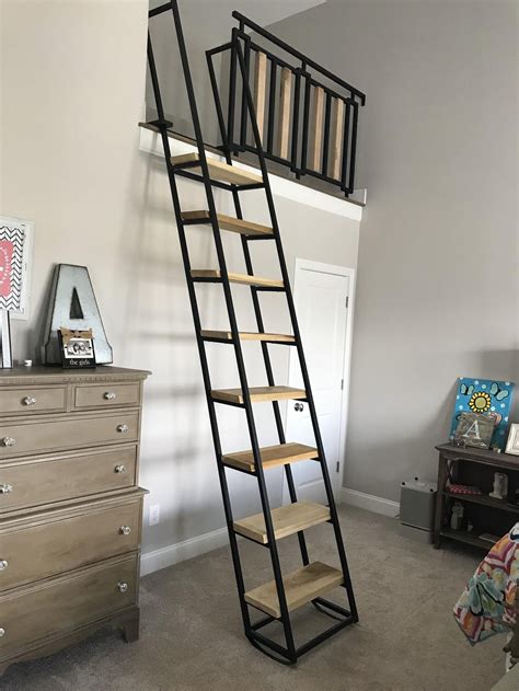 Loft Ladder In And Out Librarian 9ft Free Shipping For Rush Orders Or
