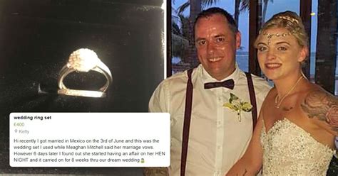 Newlywed Puts Wedding Rings On Ebay After Wife Runs Off With Man She