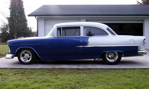 1955 Chevrolet 210 Custom 2 Door Post Side Profile 16264 1955
