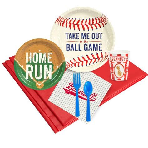 Check Out Baseball Time 16 Guest Party Pack From Birthday In A Box