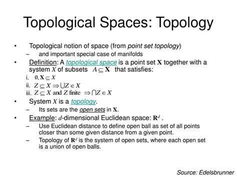 Ppt Introductory Notes On Geometric Aspects Of Topology Powerpoint