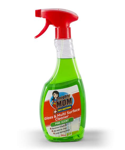 Mighty Mom Glass And Multi Surface Cleaner Pine 500ml Kohl Industries