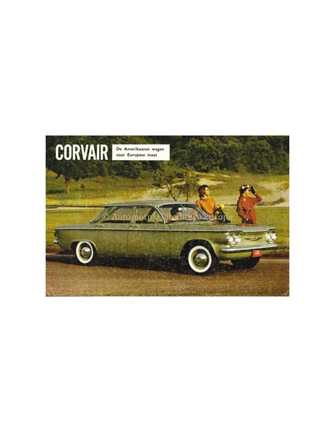 1960 Chevrolet Corvair Brochure Nederlands