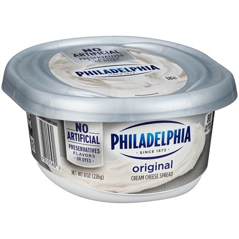 Philadelphia Original Cream Cheese Spread 8 Oz Tub La Comprita