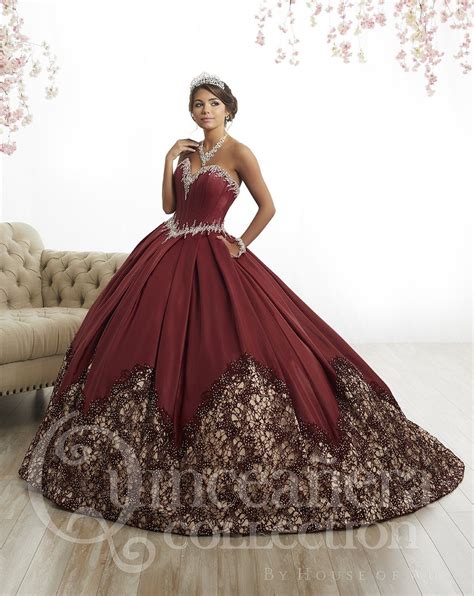 Strapless A Line Satin Quinceanera Dress By House Of Wu 26874 Abc Fashion