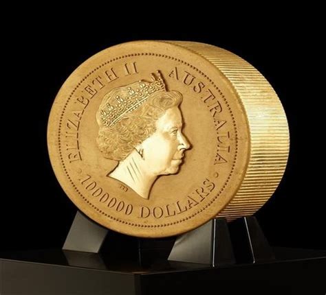 Worlds Biggest Gold Coin Made At Perth Mint Australia
