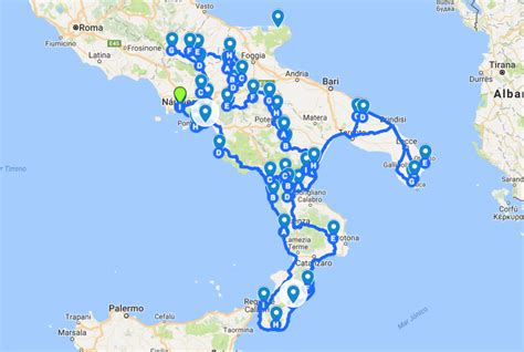 La Mejor Ruta Por El Sur De Italia Pasando Por 43 Pueblos A Cual Más