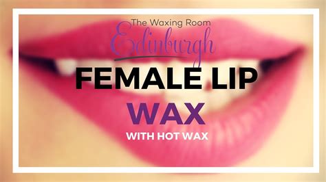 Professional Upper Lip Wax Video With Hot Wax Youtube