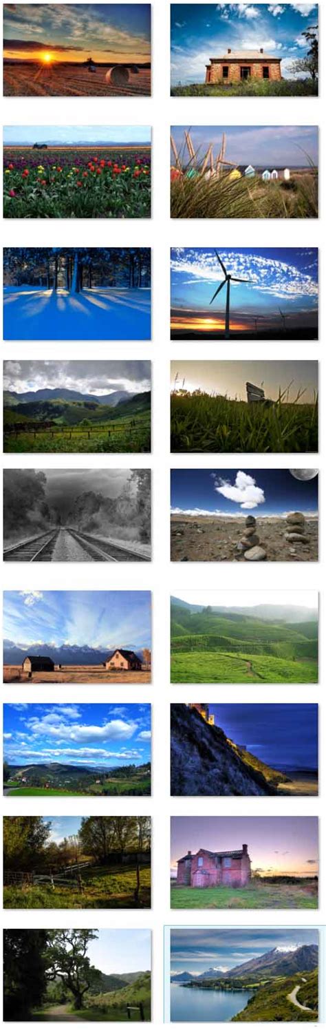 Desktop Fun Community Showcase Rural Landscapes Theme For Windows