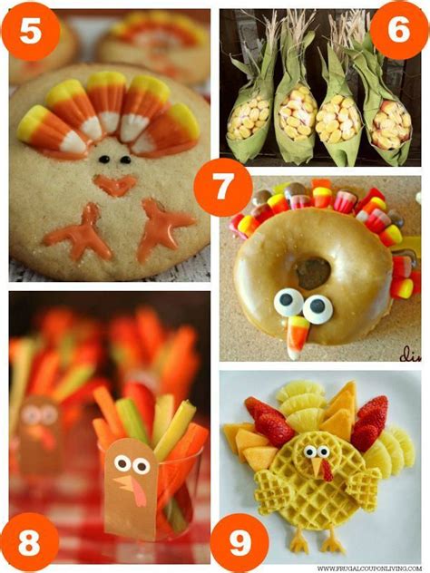 Thanksgiving Kids Food Craft Ideas Kids Food Crafts Thanksgiving Fun