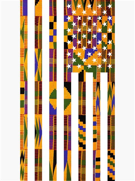 African American Flag Sticker For Sale By Clrphoto Redbubble