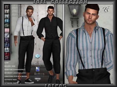 Second Life Marketplace Ts Mens Joel Outfit