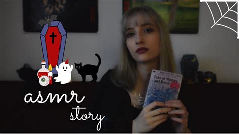 Asmr│reading A Scary Story 👻 Spooky Version Youtube