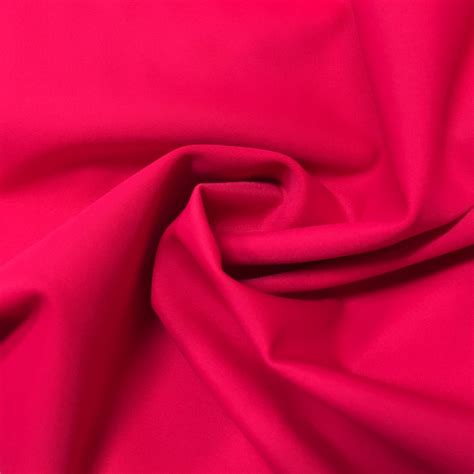 Cherry Pink Kira Matte Tricot Spandex Swim Fabric Pine Crest Fabric