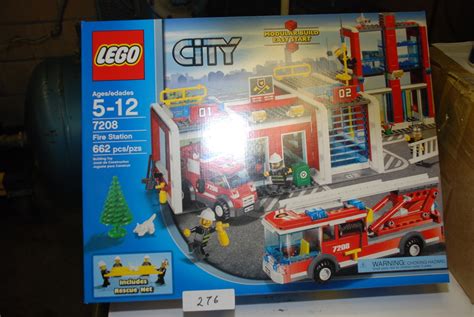 Brand New Unopened Lego City 7208 Set Fire Station Inv276 Ebay