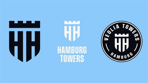 Hamburg Towers Logovarianten Design Tagebuch