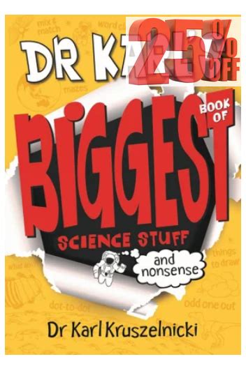 Dr Karls Biggest Book Of Science Stuff And Nonsense