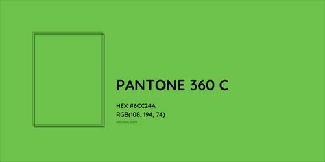 About Pantone 360 C Color Color Codes Similar Colors And Paints