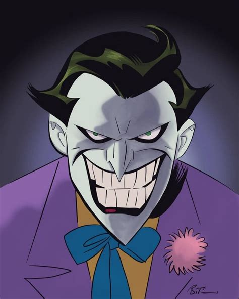 Joker By Bruce Timm Joker Drawings Joker Comic Joker Art