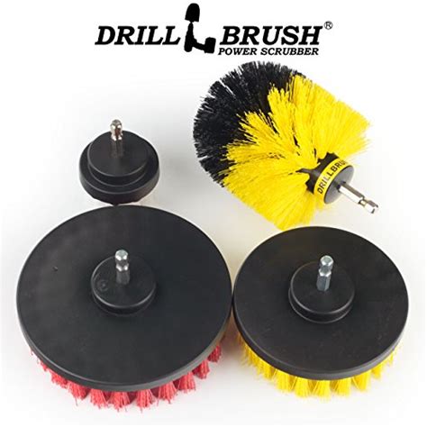 Whether you're looking frow how to clean grout in the shower or bathtub, it's essential to keep these tips in mind as you go Drillbrush 4 Piece Cleaning Tool Attachment Kit for ...