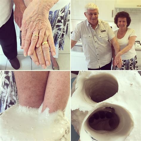 Couples Hand Cast 👴🏼 This Is Defiantly My Favourite Hand