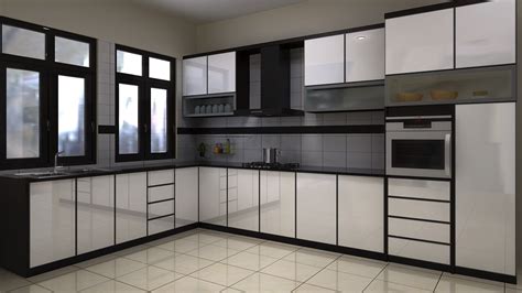 Aluminium Kitchen Cabinet Design Ideas