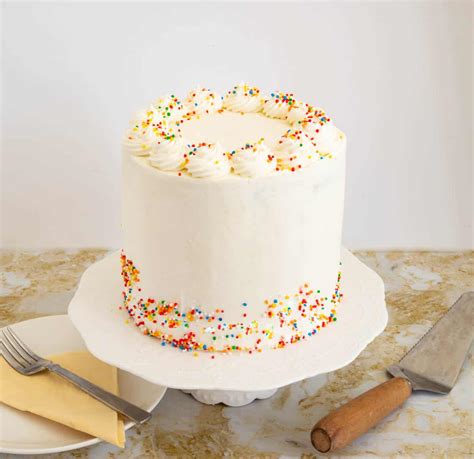 Delicious Vanilla Birthday Cake Recipe Everyone Will Love Veena Azmanov