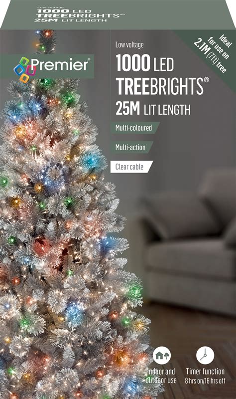 1000 Led Multi Action Christmas Treebrights Multi Colour Tree Lights