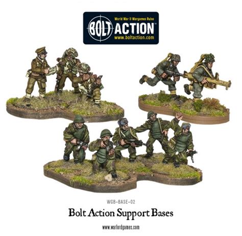 New Bolt Action Squad Bases Warlord Games