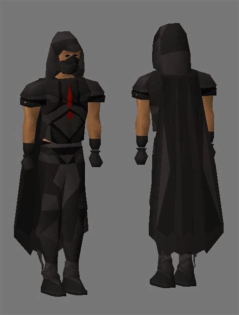 Osrs Full Graceful Outfit Black 2007scape