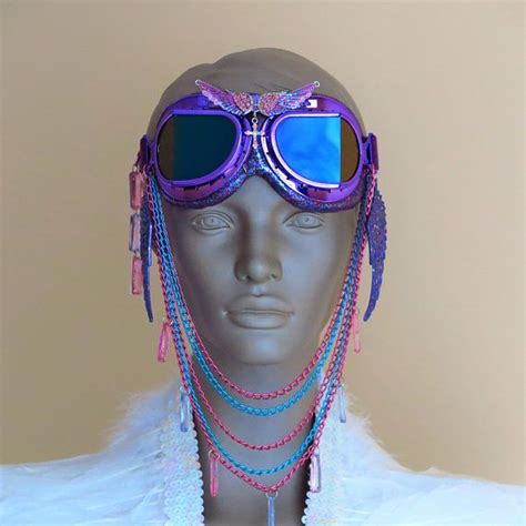 Festival Style Steampunk Mascara Costumes Rave Outfits Steampunk Goggles Burning Man