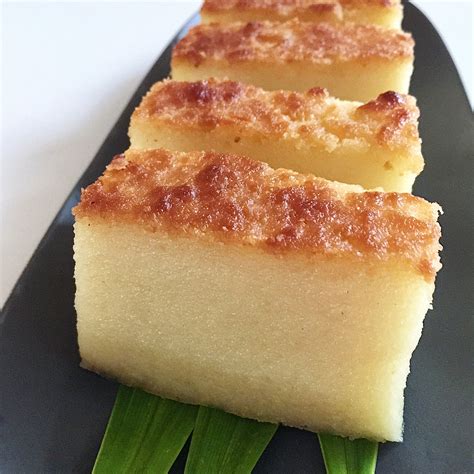 Kueh Bingka Ubi Baked Tapioca Cake Health Desserts Food Food
