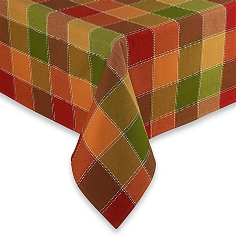 343 checked tablecloth stock video clips in 4k and hd for creative projects. Autumn Check Tablecloth - Bed Bath & Beyond