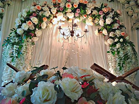 Pelamin Tema Garden Pelamin Tema Garden Butik Pengantin Fandf