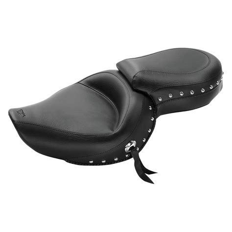 The seat's quality is easily seen in the. Mustang® 76142 - Wide Touring One-Piece Seat ...
