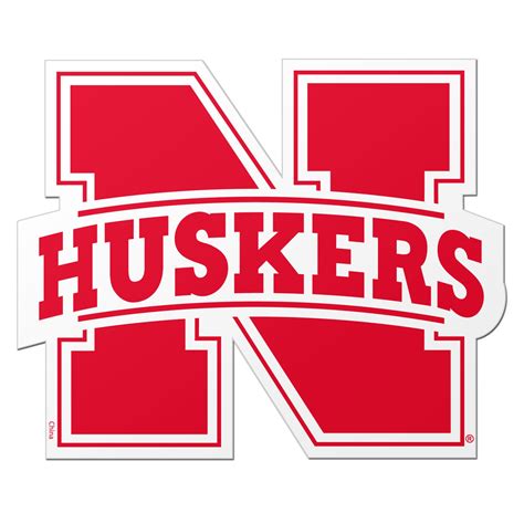 Ncaa University Of Nebraskalincoln Cornhuskers Logo Magnet