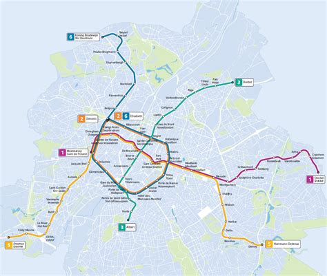 Brussels Impact Study Confirms Third Metro Line Is Best Option